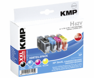 KMP H62V vyhodne baleni BK/C/M/Y kompatibilni s HP No. 36...
