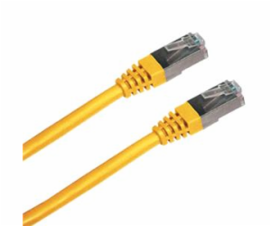 Patch cord FTP cat5e 0,5M žlutý