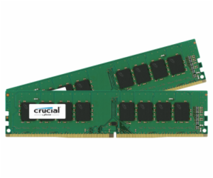 Crucial 32GB Kit DDR4 2400 MT/s 16GBx2 DIMM 288pin DR x8 ...