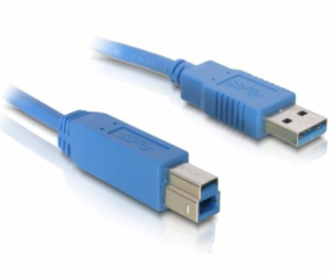 Delock USB 3.0 kabel A samec/ B samec délka 1,8 m