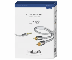In-akustik Premium Audio Kabel 3,5 mm Klinke ? Cinch 1,5 m