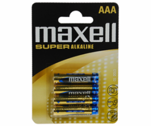 MAXELL Super alkalické baterie LR03 4BP AAA, blistr 4ks