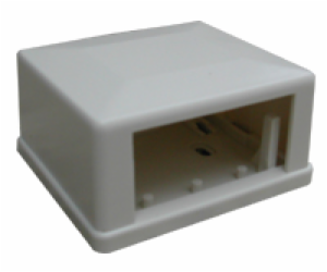 DATACOM modulární box nad omítku pro 1 rámeček