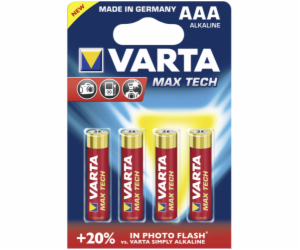 50x4 Varta Max Tech Micro AAA LR 03              PU maste...