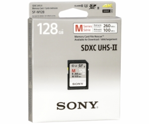 Sony SDXC M series         128GB UHS-II Class 10 U3 V60