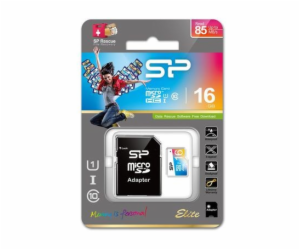 SP MicroSD,UHS-1,16GB SP016GBSTHBU1V20SP