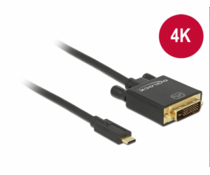 Delock Kabel USB Type-C™ samec > DVI 24+1 samec (DP Alt M...
