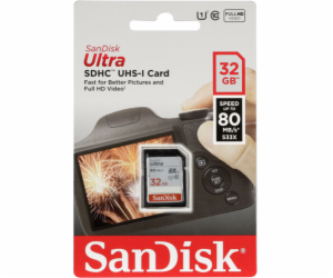  SanDisk Ultra SDHC 32GB UHS-I SDSDUNC-032G-GN6IN Paměťov...