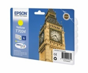 EPSON Ink bar WorkForce-4000/4500 - Yellow L - 800str. (9...
