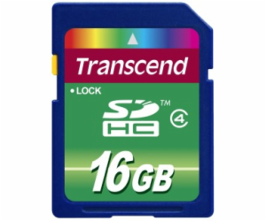 Transcend SDHC Class 4 16GB TS16GSDHC4 Paměťová karta