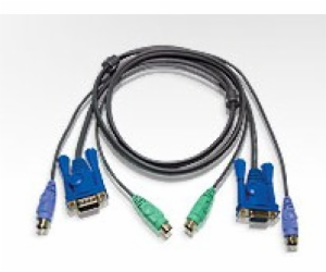 ATEN sdružený slim kabel pro KVM PS/2 3 metry 