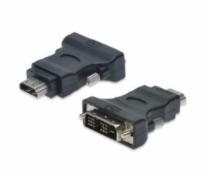 ASSMANN DVI Adapter DVI 18+1 - HDMI type A M/F DVI-D sing...
