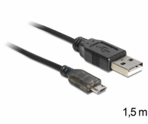 Delock datový a nabíjecí kabel USB A samec > USB micro B ...