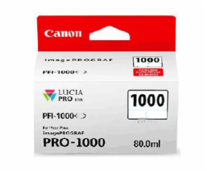 Canon CARTRIDGE PFI-1000C azurová pro ImagePROGRAF PRO-10...
