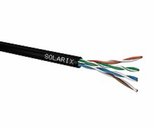 Venkovní instalační kabel Solarix CAT5E UTP PE Fca 305m/box