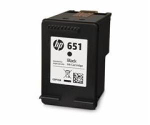 HP 651 Black Original Ink Advantage Cartridge, C2P10AE (6...