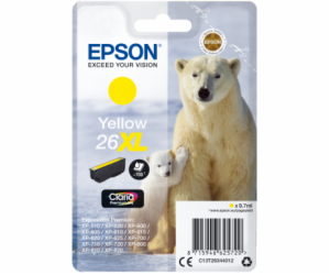 EPSON ink bar Singlepack "Lední medvěd" Yellow 26XL Clari...