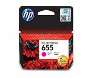 HP inkoustová kazeta 655 purpurová CZ111AE originál