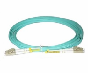 Duplexní patch kabel MM 50/125, OM3, LC-LC, LS0H, 3m