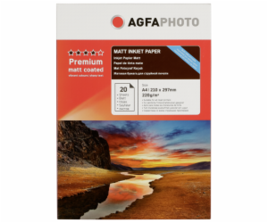 AgfaPhoto Premium Double Side Matt-Coated 220 g A 4 20 Sh...