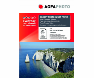 AgfaPhoto Everyday Photo Inkjet papir leskly 180 g A 4 20...