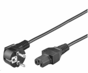 PREMIUMCORD Kabel síťový 230V k počítači 2m IEC 320 C15 k...