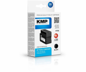 KMP H104 cartridge cerna komp. s HP CN 053 AE 932 XL