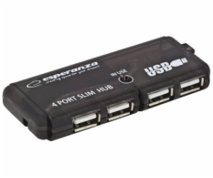 ESPERANZA EA112 - Hub USB 2.0, 4 porty