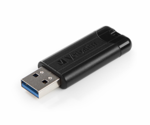VERBATIM Store 'n' Go PinStripe 64GB USB 3.0 černá 100000...