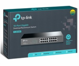 TP-Link switch TL-SG1016D (16xGbE, fanless)