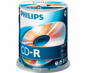 1x100 Philips CD-R 80Min 700MB 52x SP