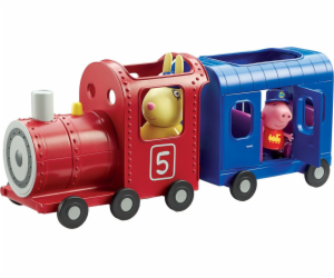 Tm Toys Peppa Train s kočárem + figurky (06152)