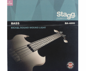 Stagg BA-4000, sada strun pro elektrickou baskytaru, light