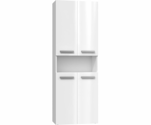 Topeshop NEL 1K DK bílá koupelnová skříňka