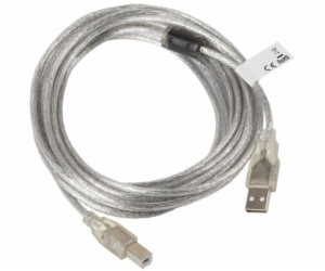 Lanberg 2.0 AM-BM 5M USB kabel (CA-USBA-12CC-0050-TR)