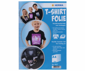 Herma T-Shirt Foil A4 f. dark + black Textiles 20 Sheets ...