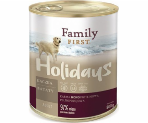 FAMILY FIRST Holidays Adult Lamb Beef Potato - Wet dog fo...