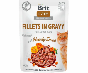BRIT Care Fillets in Gravy duck fillets in sauce - wet ca...