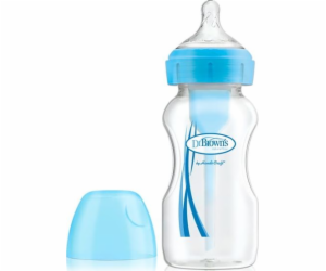 Možnosti kojenecké láhve s širokým hrdlem Dr Browns+ modr...