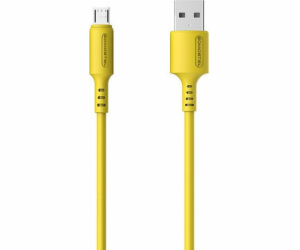 USB USB -A Somostel Cable - microUSB 1,2 m žlutá (SMS -BP...