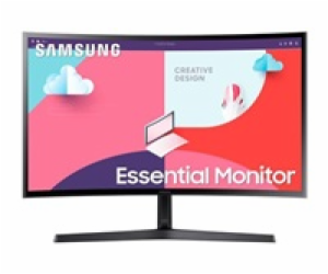 SAMSUNG MT LED LCD Monitor 24"  S366C FullHD - Prohnutý 1...