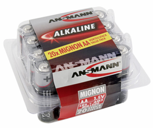 1x20 Ansmann Alkaline Mignon AA red-line Box