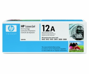 HP 12A Black LJ Toner Cart, Q2612A (2,000 pages)