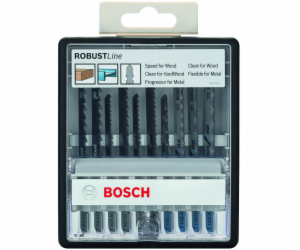 Sada pilových plátků Bosch Wood & Metal 10-dílná