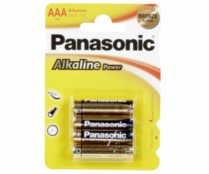 1x4 Panasonic Alkaline Power Micro AAA LR03