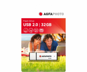 AgfaPhoto USB 2.0 stribrna 32GB 10514