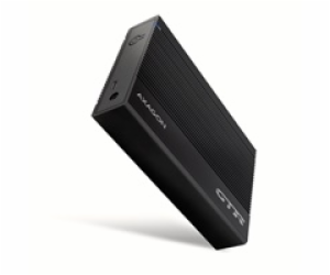 AXAGON EE35-GTR, USB-C 5Gbps - SATA 6G 3.5" RIBBED box, č...
