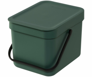 Brabantia Sort & Go 6l odpadkový koš zelený