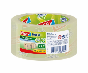 Tesa Packaging Tape 66m x 50mm Eco&Strong transparent 58153