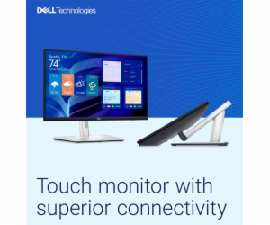 DELL P2424HT/ 24" Touch/ 16:9/ 1920x1080/ 1000:1/ 8ms/ Fu...